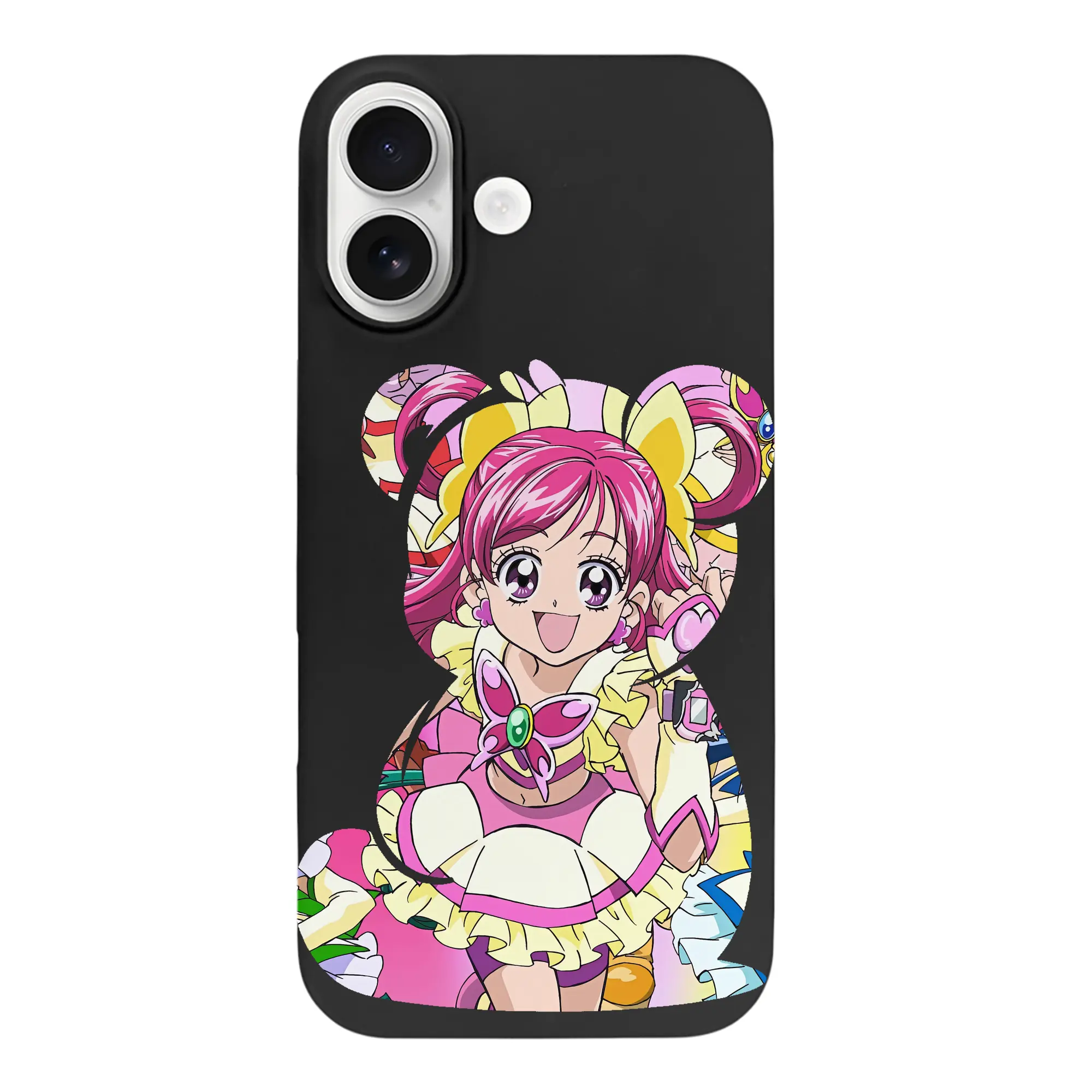 プリキュア グッズ,夢原のぞみ - iPhone 17 シリーズ シリコンケース 薄型 耐衝撃 指紋防止 ソフトタッチカバー 精密フィット 傷防止 保護ケース iPhone 17/17 Air/17 Pro/17 Pro Max 対応